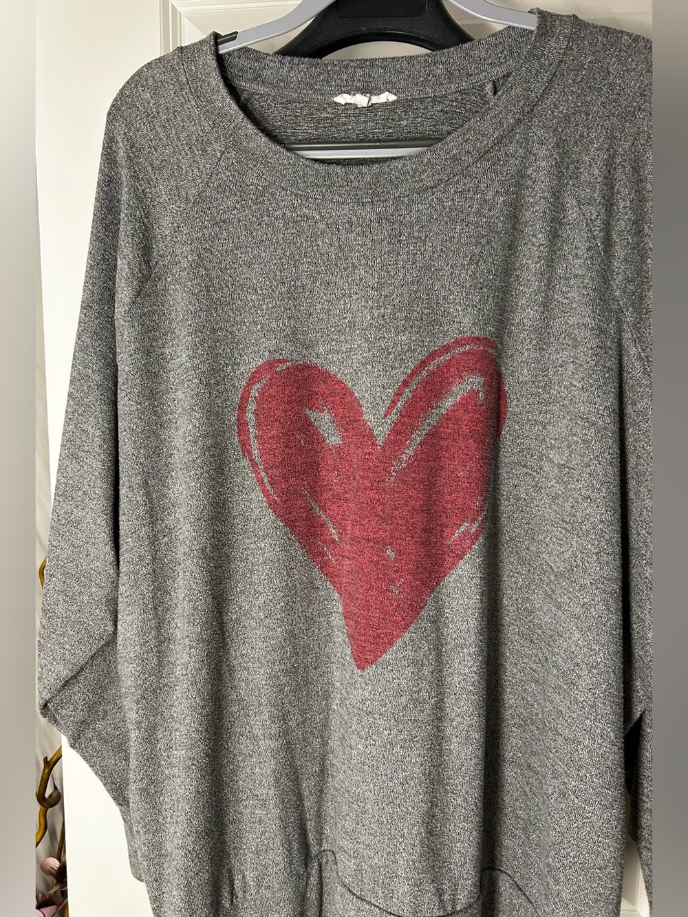 Maurices Very Soft and Comfy Heart Sweatshirt Women's